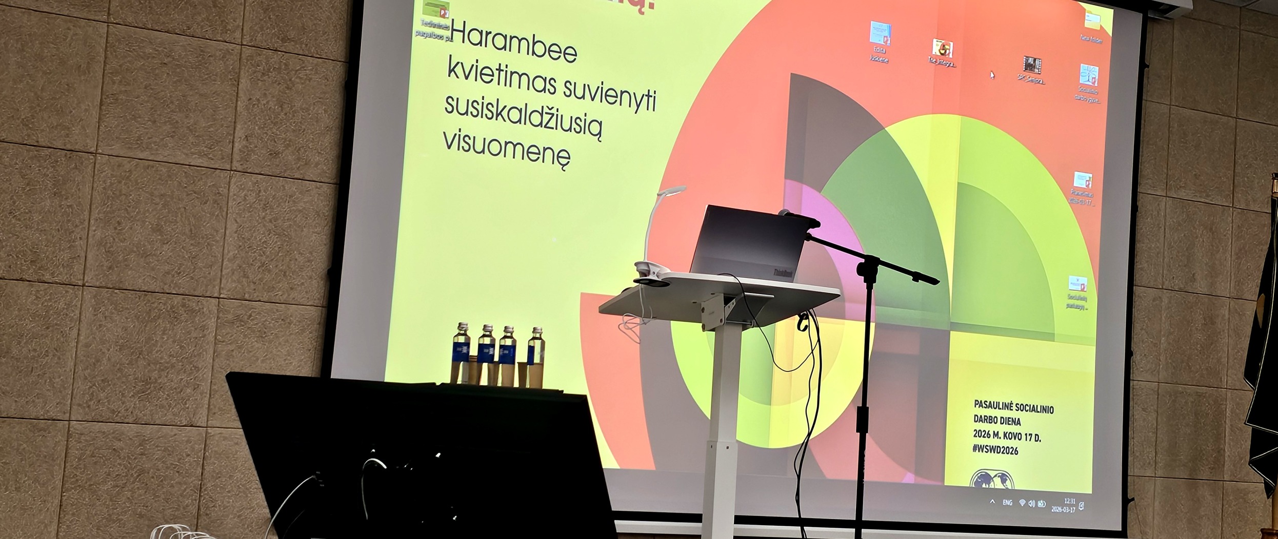 Mokslinė-praktinė konferencija socialinių paslaugų asmens namuose tema