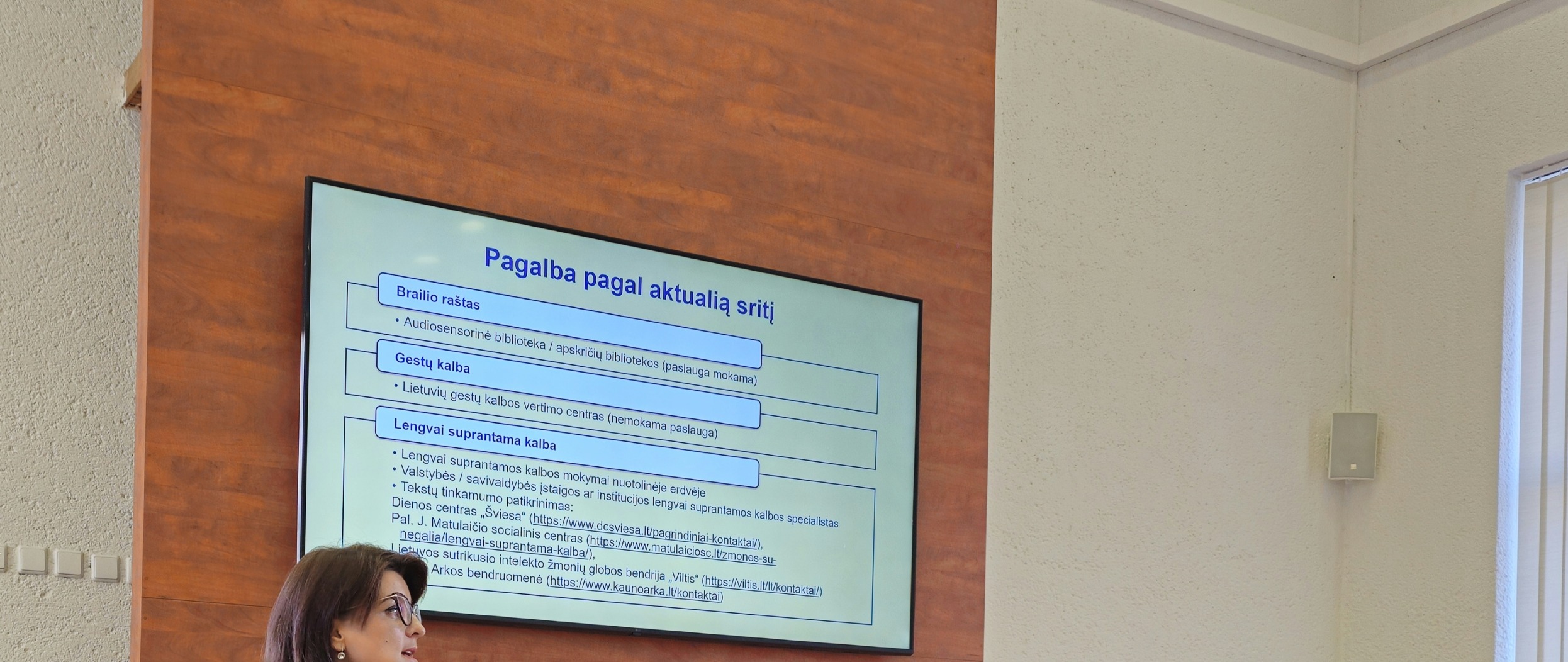 Informacijos prieinamumas ir lengvai suprantama kalba