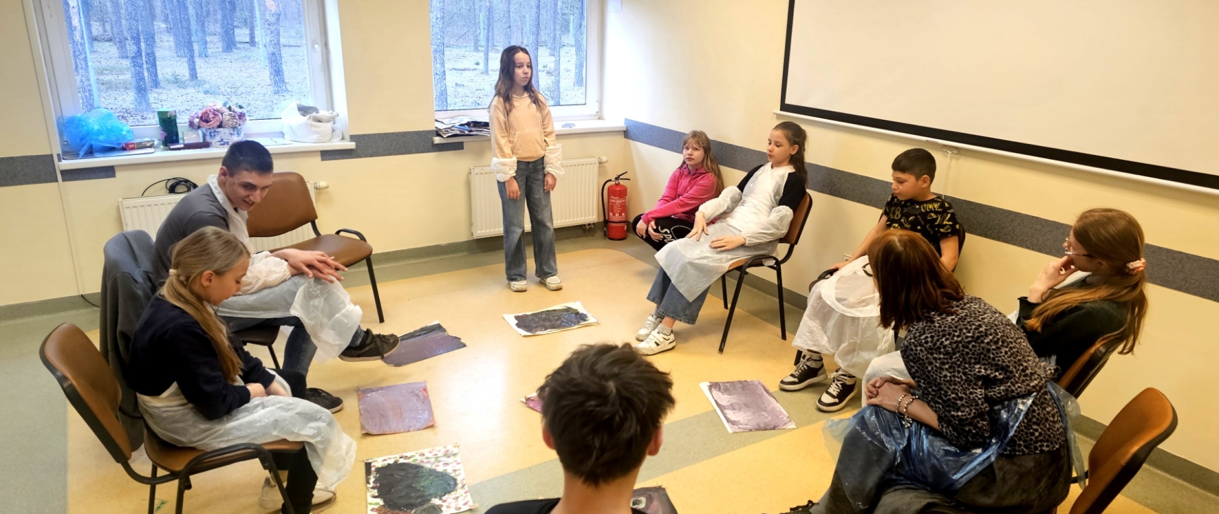 Septintasis dailės terapijos užsiėmimas – kai kūrinys sugrįžta pasikeitęs 