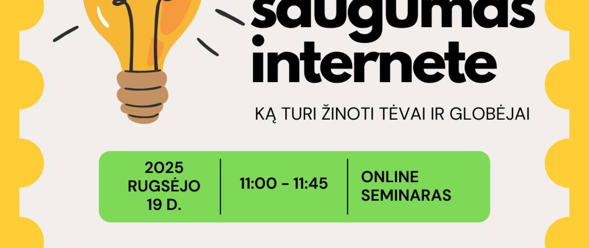 Vaikų saugumas internete – ką turi žinoti tėvai ir globėjai