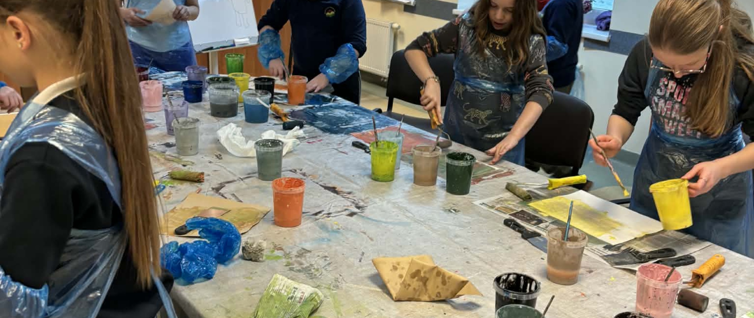 Vaikų jausmai per spalvas ir formas