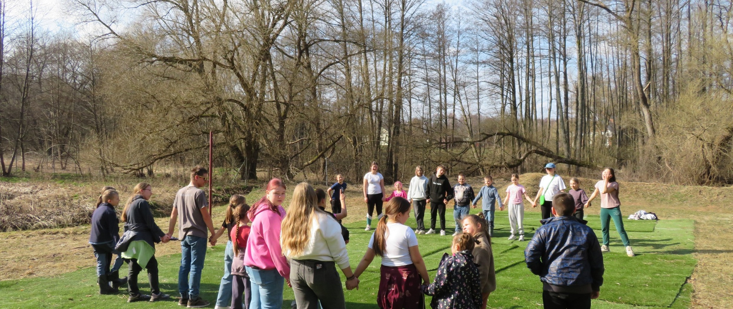 Turiningos veiklos dienos stovykloje Krūminių kaime