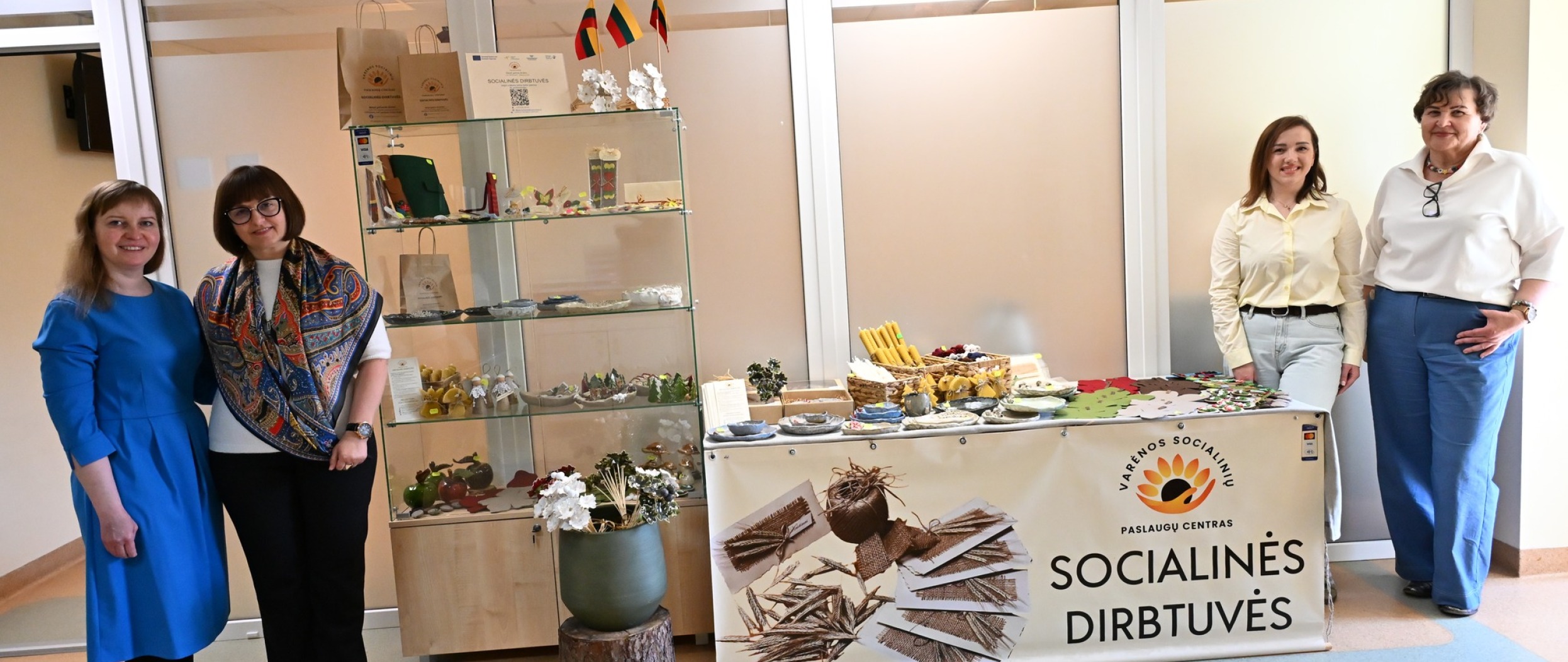 Socialinėse dirbtuvėse vyko atvirų durų diena bendruomenei