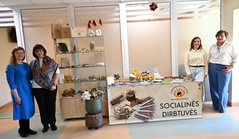 Socialinėse dirbtuvėse vyko atvirų durų diena bendruomenei