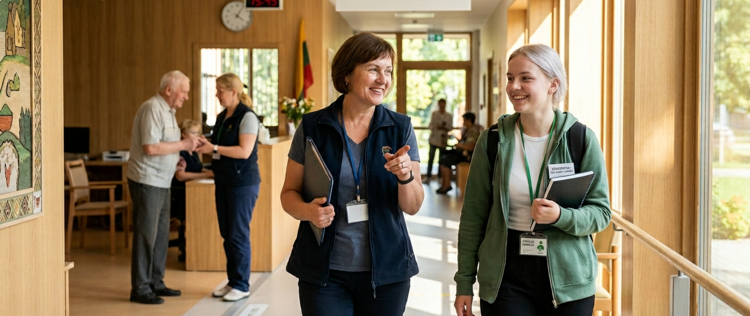 Studentams – galimybė įsidarbinti socialiniu darbuotoju