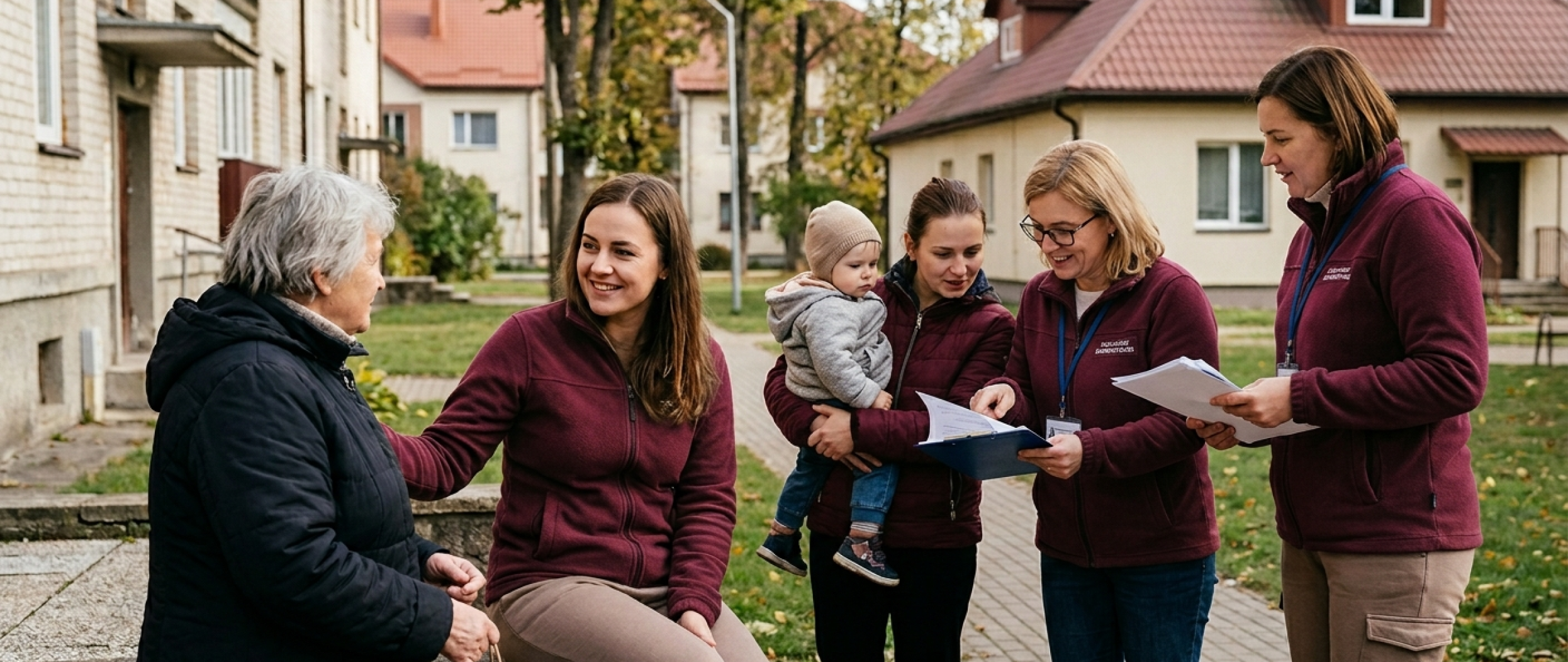 Saugių darbo sąlygų visiems socialinių paslaugų srities darbuotojams kūrimas