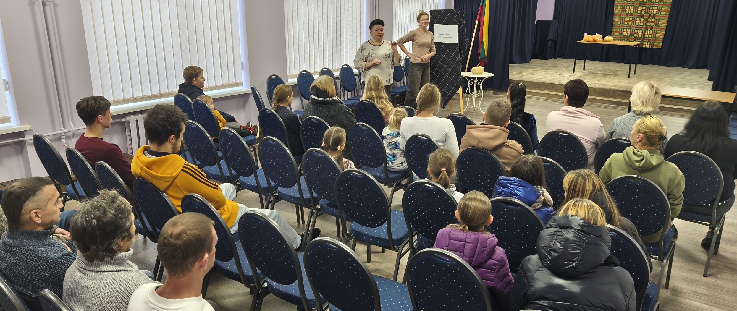 Socialinių darbuotojų organizuoti mokymai 