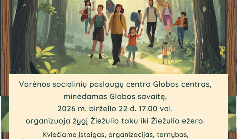 Kvietimas prisijungti prie žygio