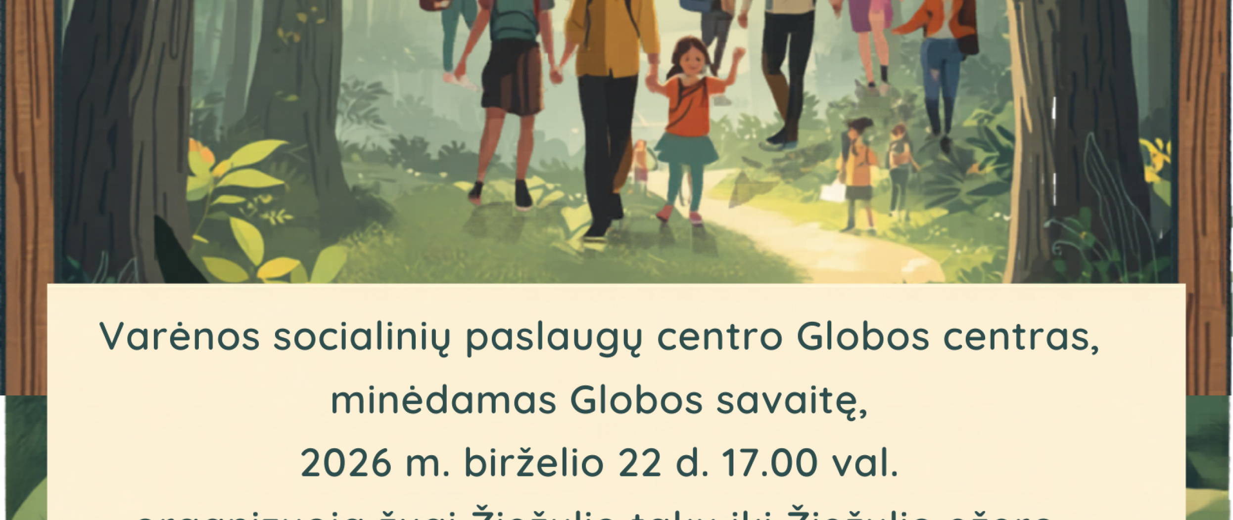 Kvietimas prisijungti prie žygio