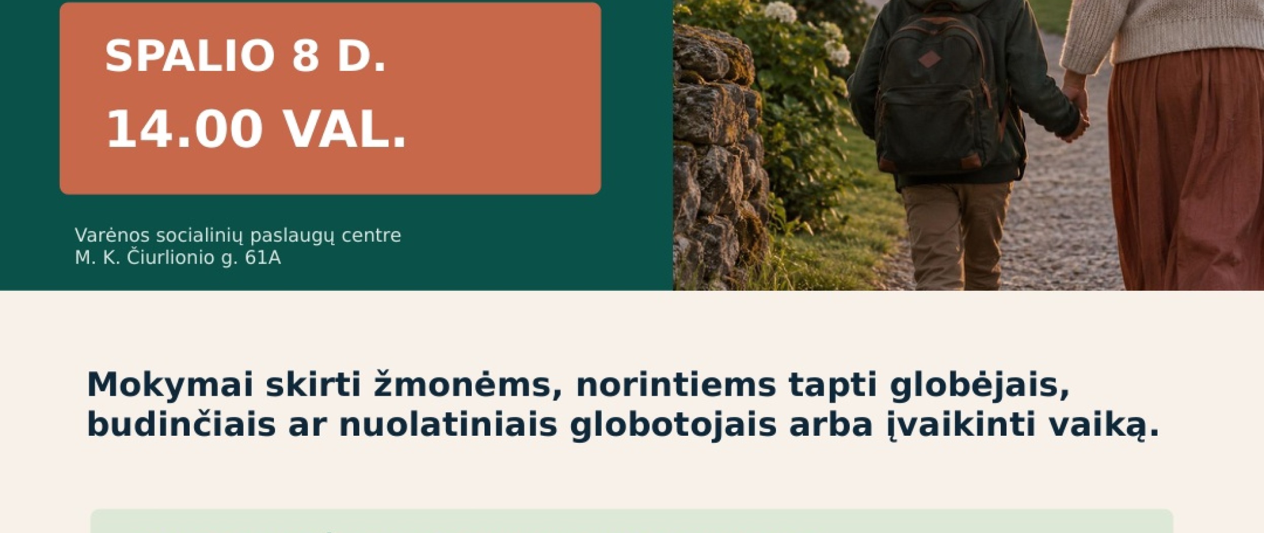 Kviečiame į GIMK mokymus Varėnoje